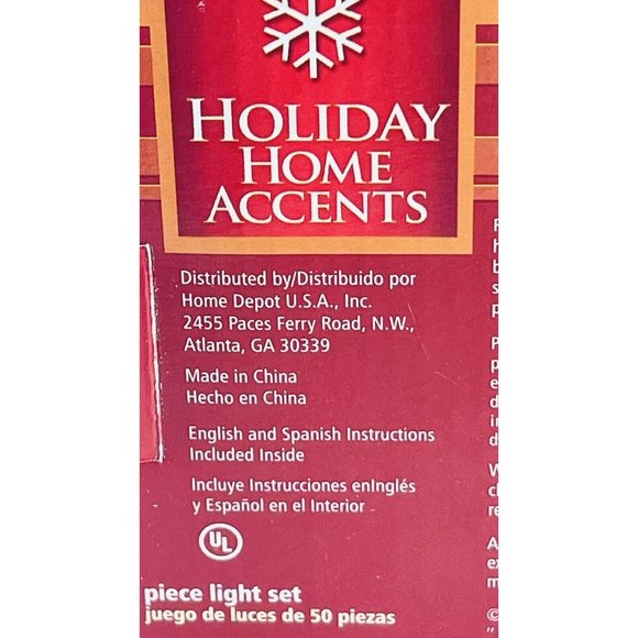 Home Accents Christmas Holiday 50 Green M5 LED Light String Faceted Crystal 2006 - Picture 10 of 11